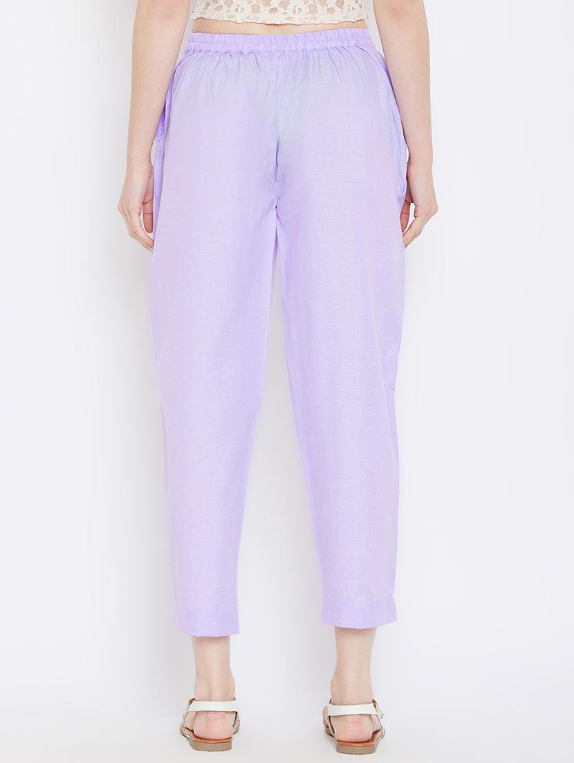 pleat detail drawstring cropped pant - 16046989 - Zoom Image - 3