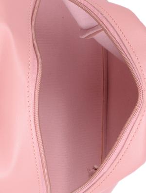 pink leatherette (pu) fashion backpack - 16047389 - Standard Image - 3