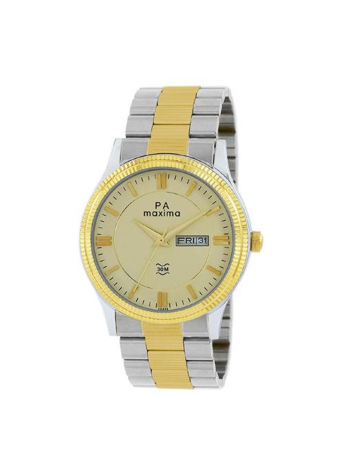 metal strap analog watch- 45245cmgt - 16048753 - Standard Image - 1