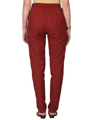solid straight tapered pant - 16049756 - Standard Image - 3