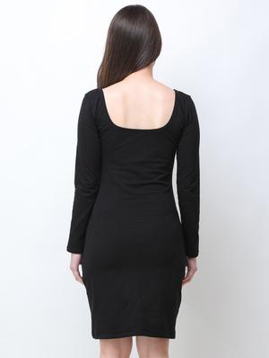 scoop neck sheath dress - 16051550 - Standard Image - 3