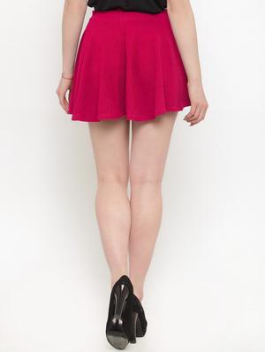 high waist skater skirt - 16052409 - Standard Image - 3