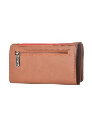 maroon leatherette (pu) sling bag and wallet combo - 16052640 - Standard Image - 6