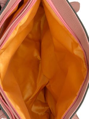 black leatherette (pu) handbag and wallet combo - 16052675 - Standard Image - 3