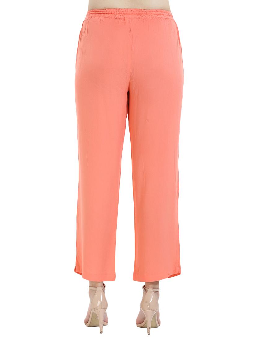 pocket detail straight palazzo - 16059736 - Zoom Image - 3