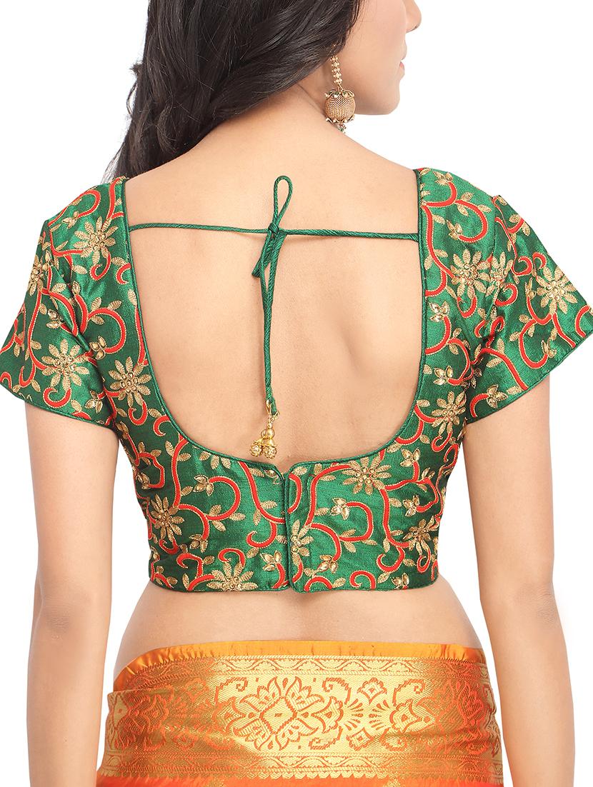 floral embroidered blouse - 16061605 - Zoom Image - 3
