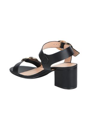 black back strap sandals - 16062856 - Standard Image - 3