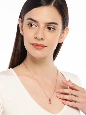 gold metal statement necklace - 16063622 - Standard Image - 3