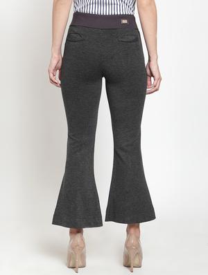 metallic buttoned bootcut trouser - 16064637 - Standard Image - 3