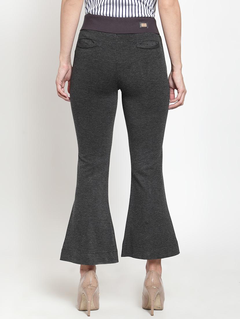 metallic buttoned bootcut trouser - 16064637 - Zoom Image - 3