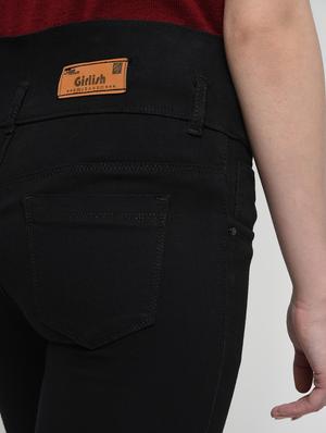 knee slit skinny fit jeans - 16065149 - Standard Image - 6