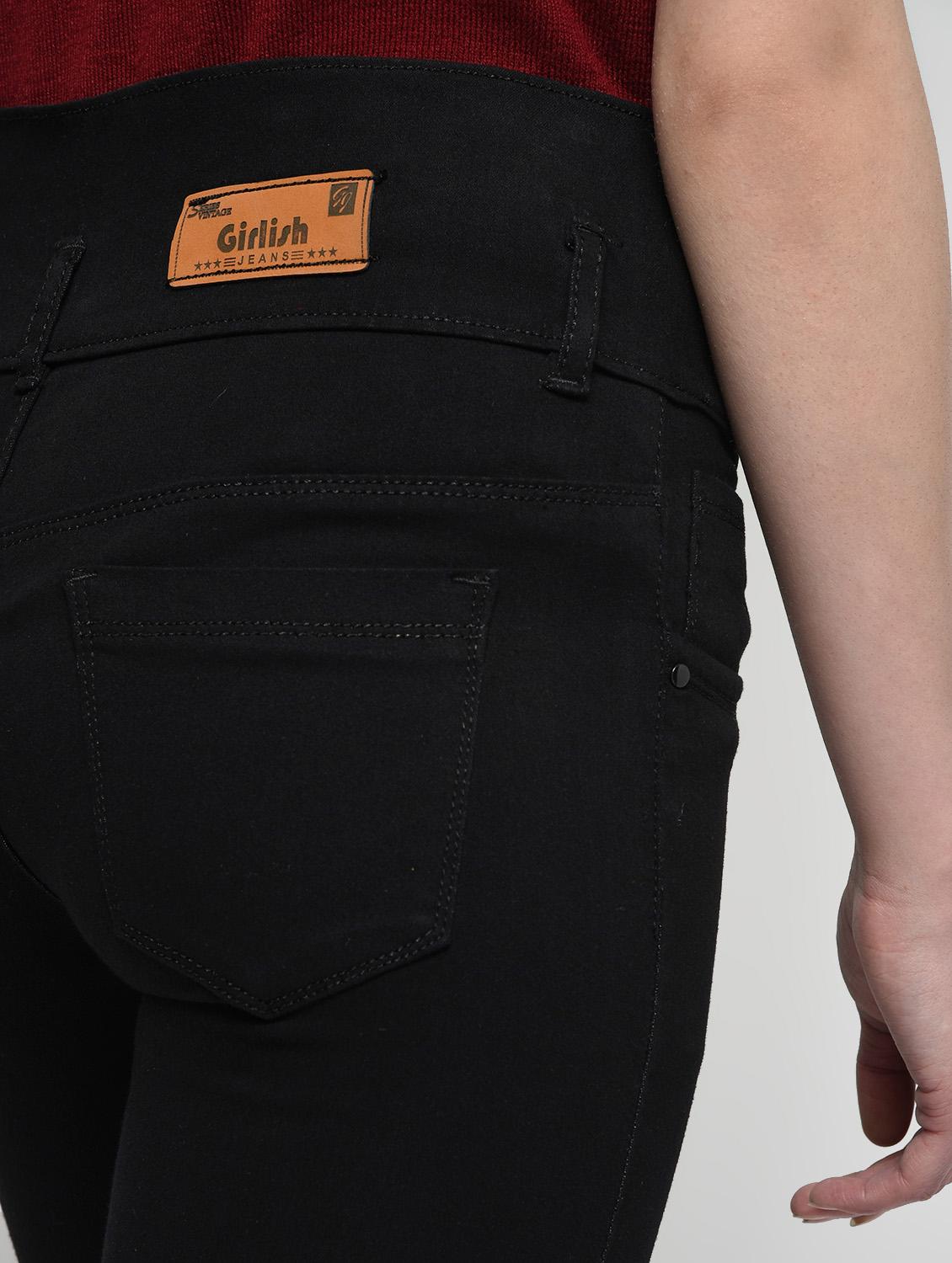 knee slit skinny fit jeans - 16065149 - Zoom Image - 6
