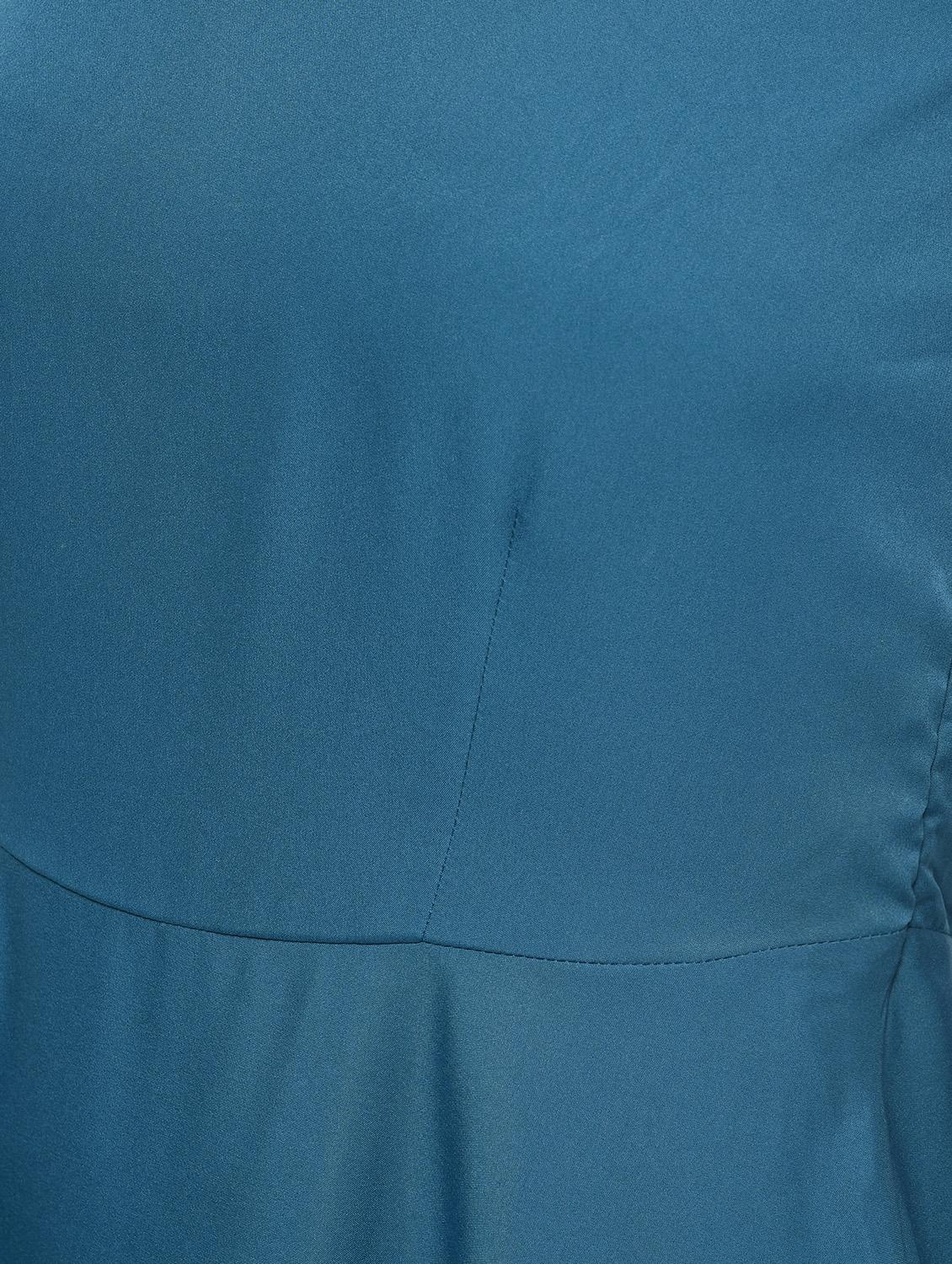 short sleeved flared maxi dress - 16065813 - Zoom Image - 6