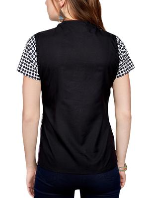 embroidered polka dots shirt - 16066350 - Standard Image - 3