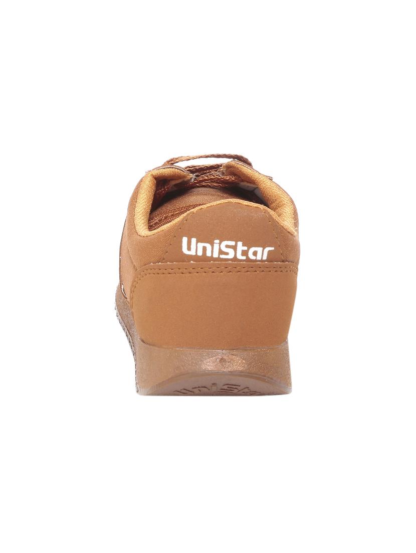 brown leatherette sport shoes - 16077297 - Zoom Image - 3