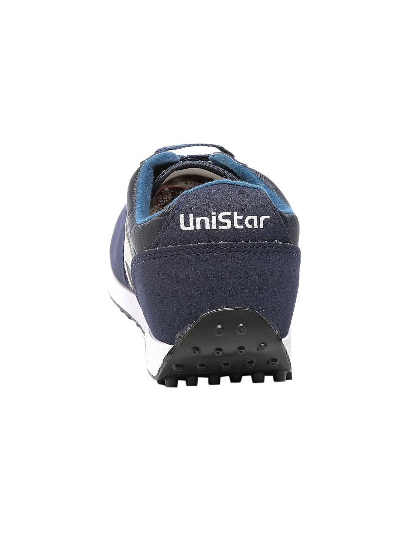blue leatherette sport shoes - 16077310 - Zoom Image - 3