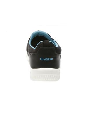 black mesh slip on sport shoes - 16077370 - Standard Image - 3