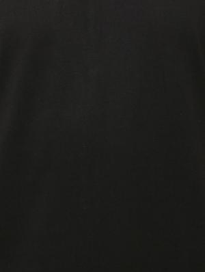 black solid t-shirt - 16078648 - Standard Image - 3
