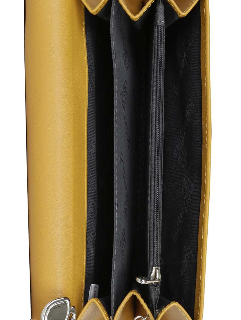 yellow leatherette (pu wallet - 16079447 - Zoom Image - 3