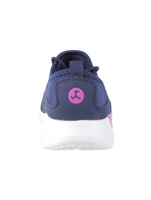 blue mesh lace-up sports shoes - 16084489 - Standard Image - 3