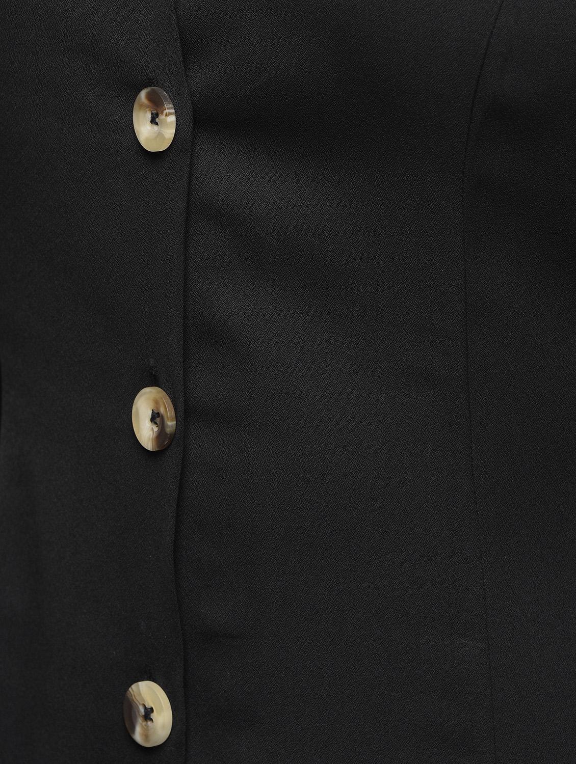 tie back button up a-line dress - 16087383 - Zoom Image - 6