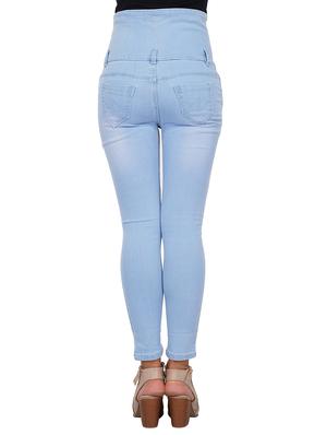 high rise skinny fit jeans - 16089828 - Standard Image - 3