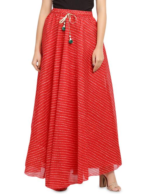 leheriya a-line skirt - 16090879 - Standard Image - 1