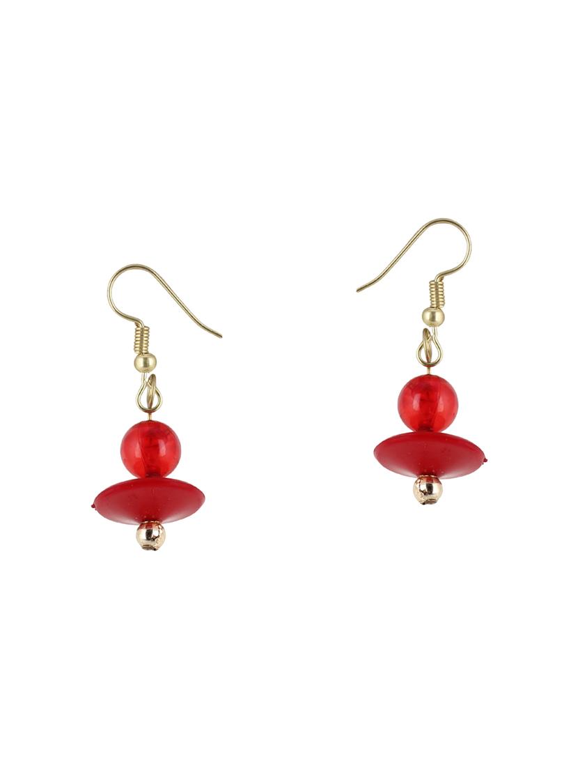 red metal statement necklace - 16094713 - Zoom Image - 3