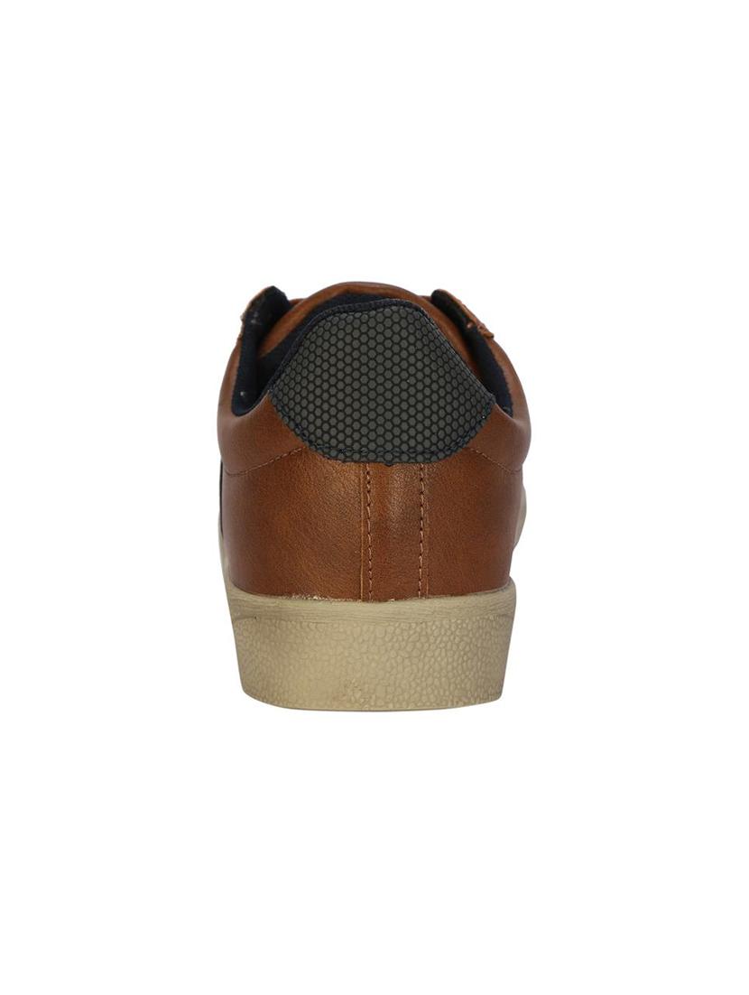 brown pu lace up sneakers - 16095244 - Zoom Image - 3