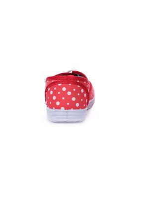 red lace-up casual shoes - 16096319 - Standard Image - 3