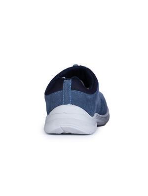 blue suede slip on casual shoes - 16096699 - Standard Image - 3