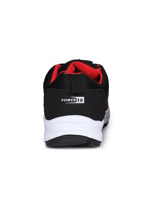 red fabric sport shoes - 16097313 - Standard Image - 3