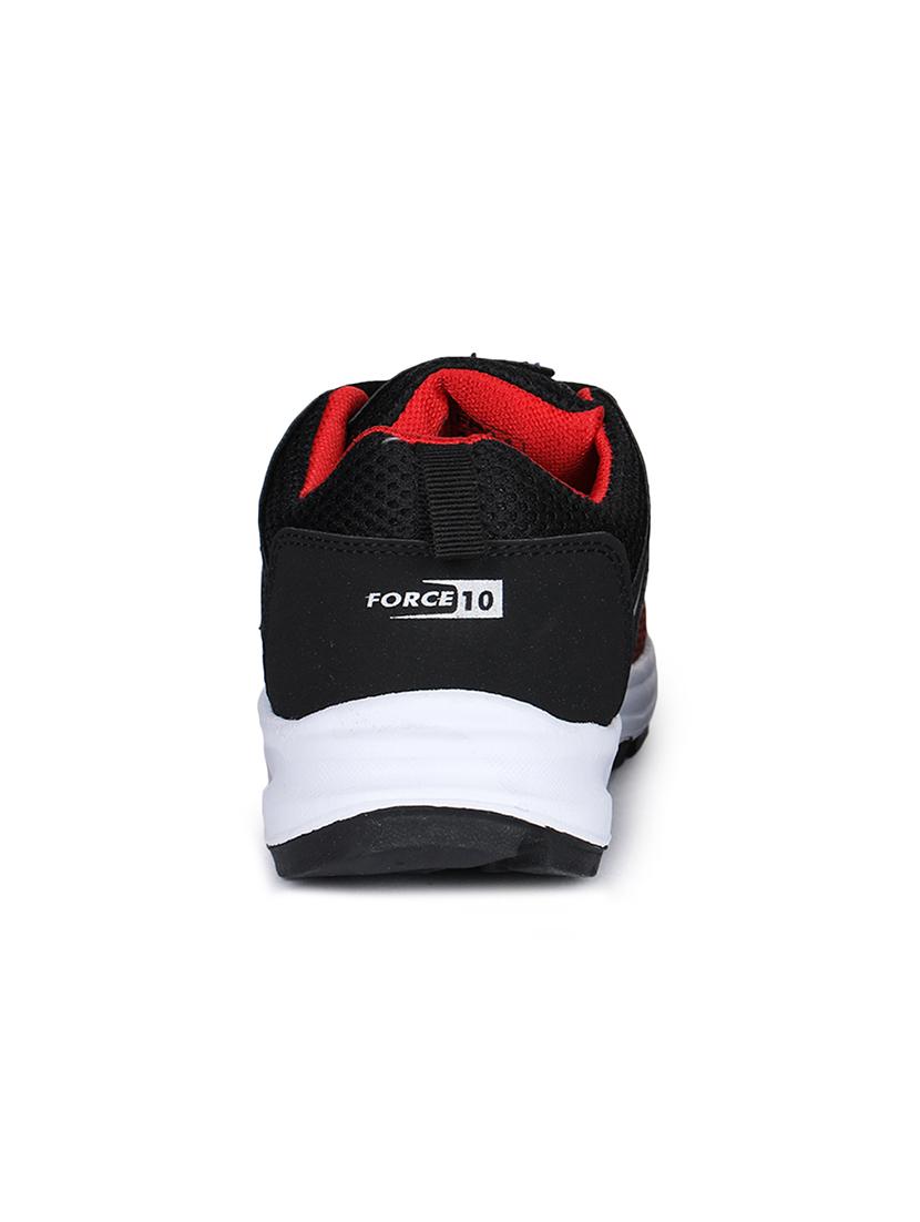 red fabric sport shoes - 16097313 - Zoom Image - 3