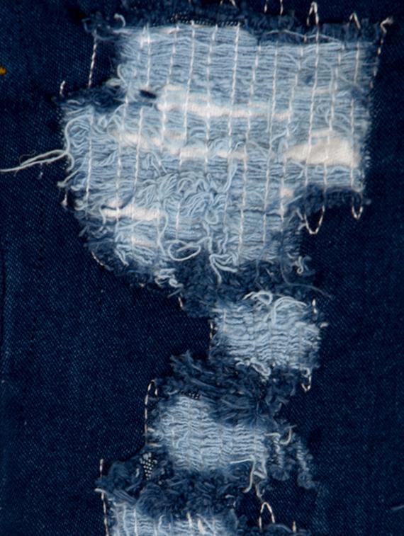 blue denim ripped jeans - 16097828 - Zoom Image - 3