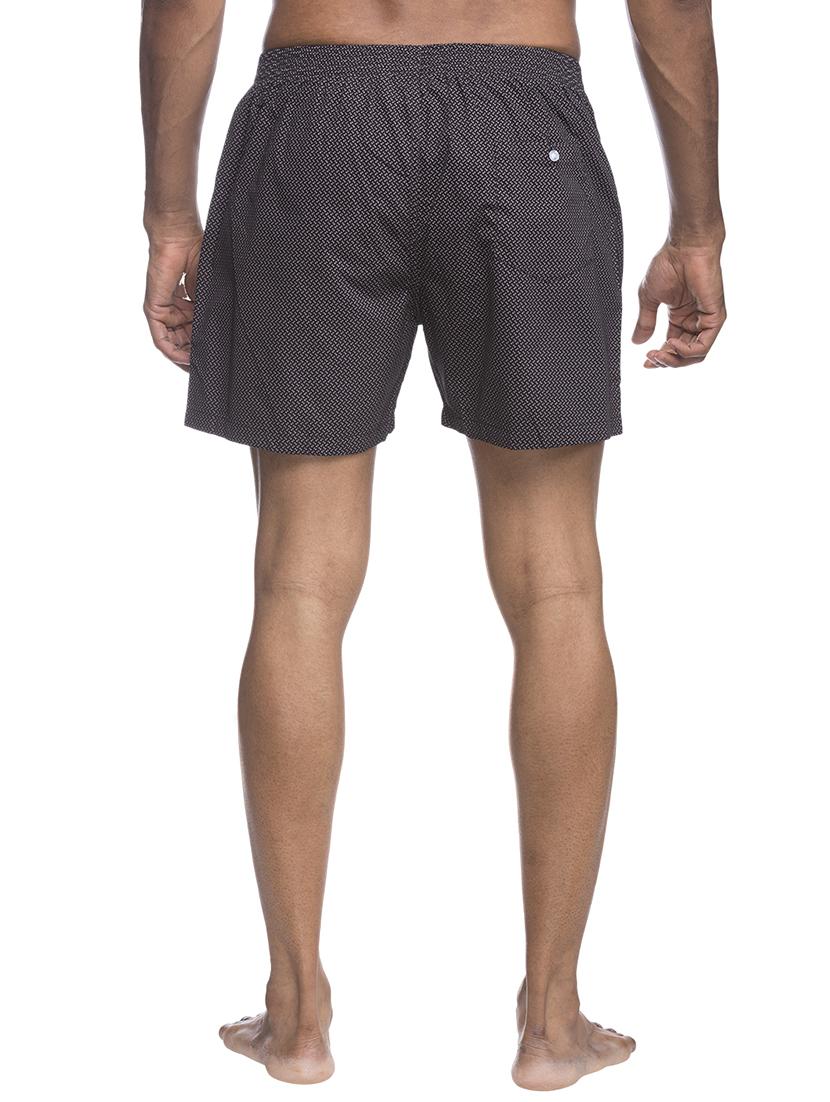 black printed boxer - 16099001 - Zoom Image - 3