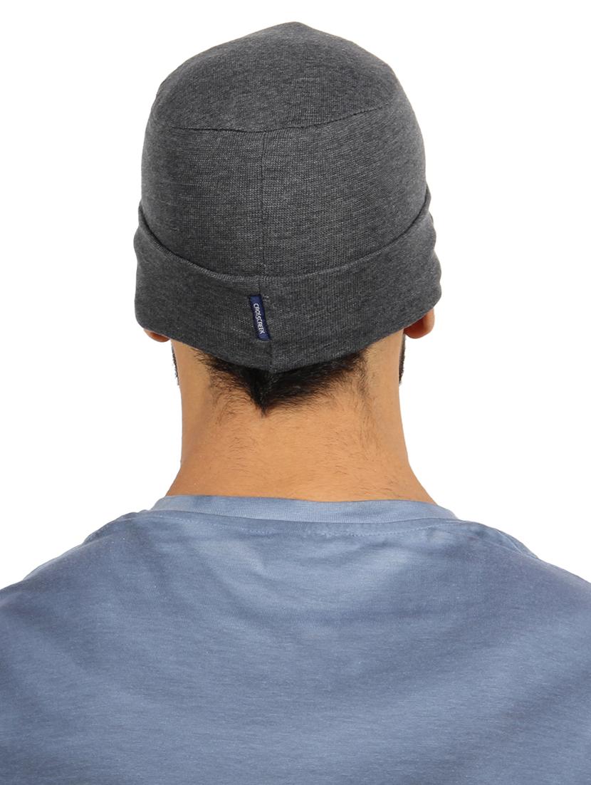 grey cotton winter caps - 16099167 - Zoom Image - 3