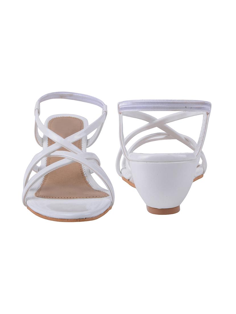 white back strap wedges - 16099253 - Zoom Image - 3