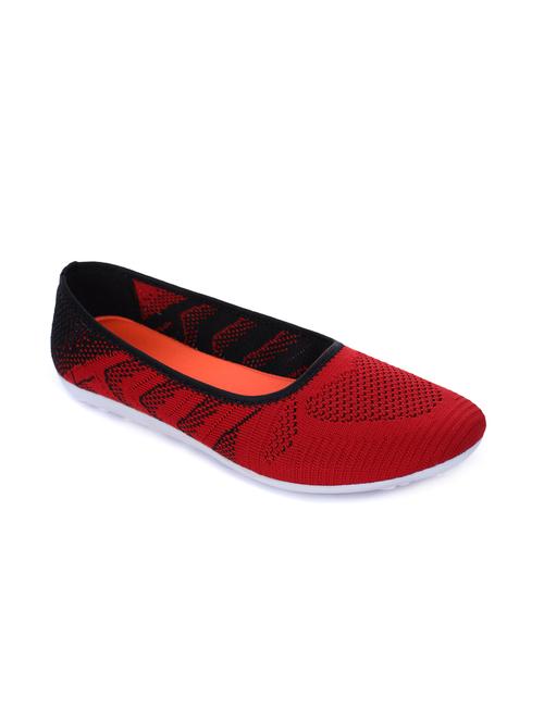 red slip on casual shoes - 16103474 - Standard Image - 1