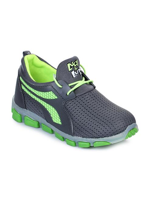 grey mesh sports shoe - 16105105 - Standard Image - 1