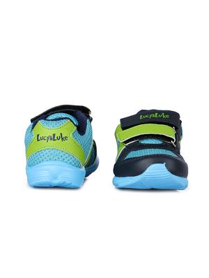blue mesh sports shoe - 16105155 - Standard Image - 3