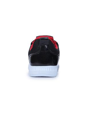 black leatherette sports shoe - 16105262 - Standard Image - 3