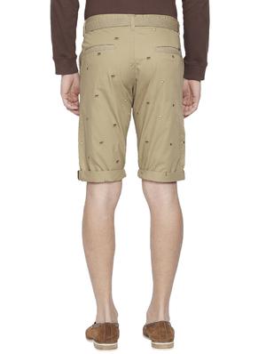 beige printed bermuda - 16105768 - Standard Image - 3