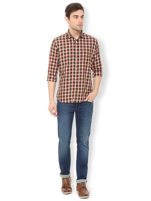green checkered casual shirt - 16106994 - Standard Image - 3