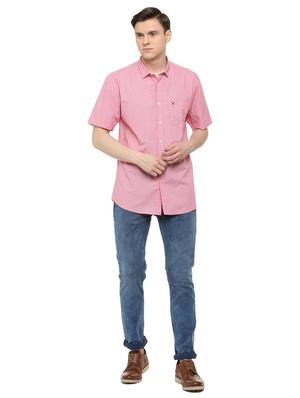 pink polka dots casual shirt - 16107334 - Standard Image - 3