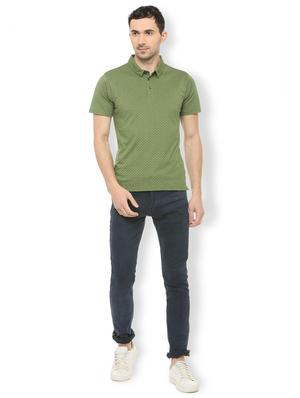 green all over print t-shirt - 16107656 - Standard Image - 3