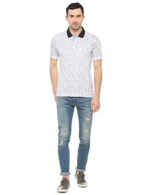 grey floral all over print t-shirt - 16107661 - Standard Image - 3