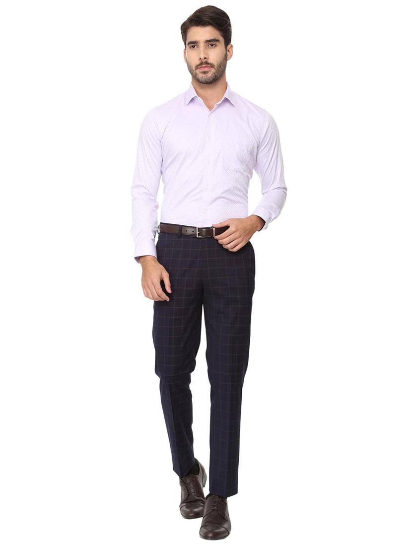pink cotton formal shirt - 16107817 - Zoom Image - 3