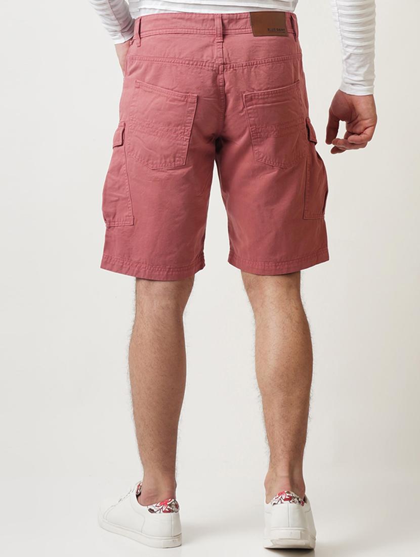 pink cotton shorts - 16108787 - Zoom Image - 3