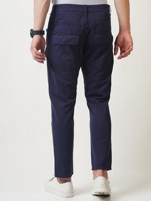 blue cotton cargos - 16108804 - Standard Image - 3