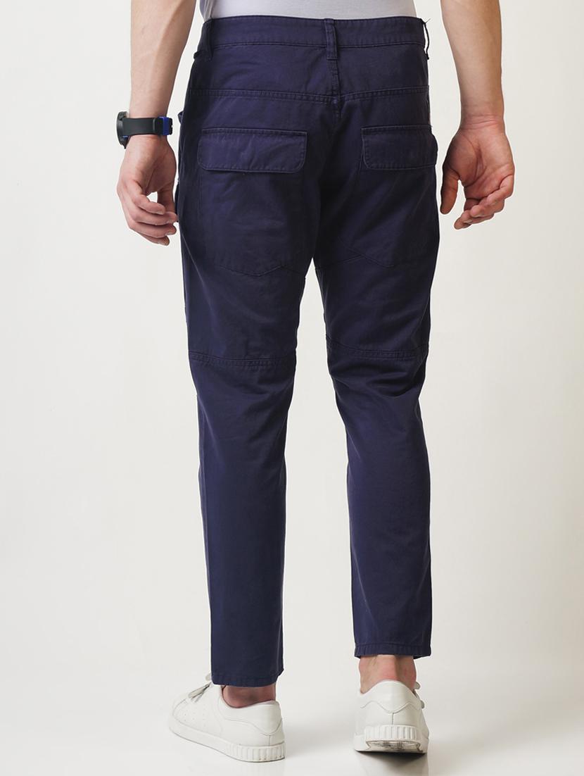 blue cotton cargos - 16108804 - Zoom Image - 3